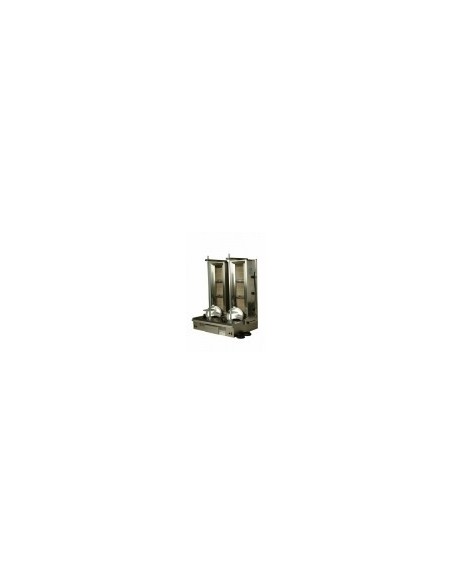 Kebab Machine 3 Burner Twin